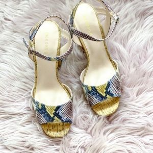 Madden Girl Block Platform Heels